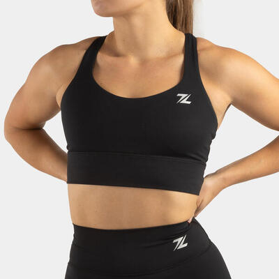 Zeuz sport bh dames - sportbh. shock absorber sport bra - zwart - maat xs