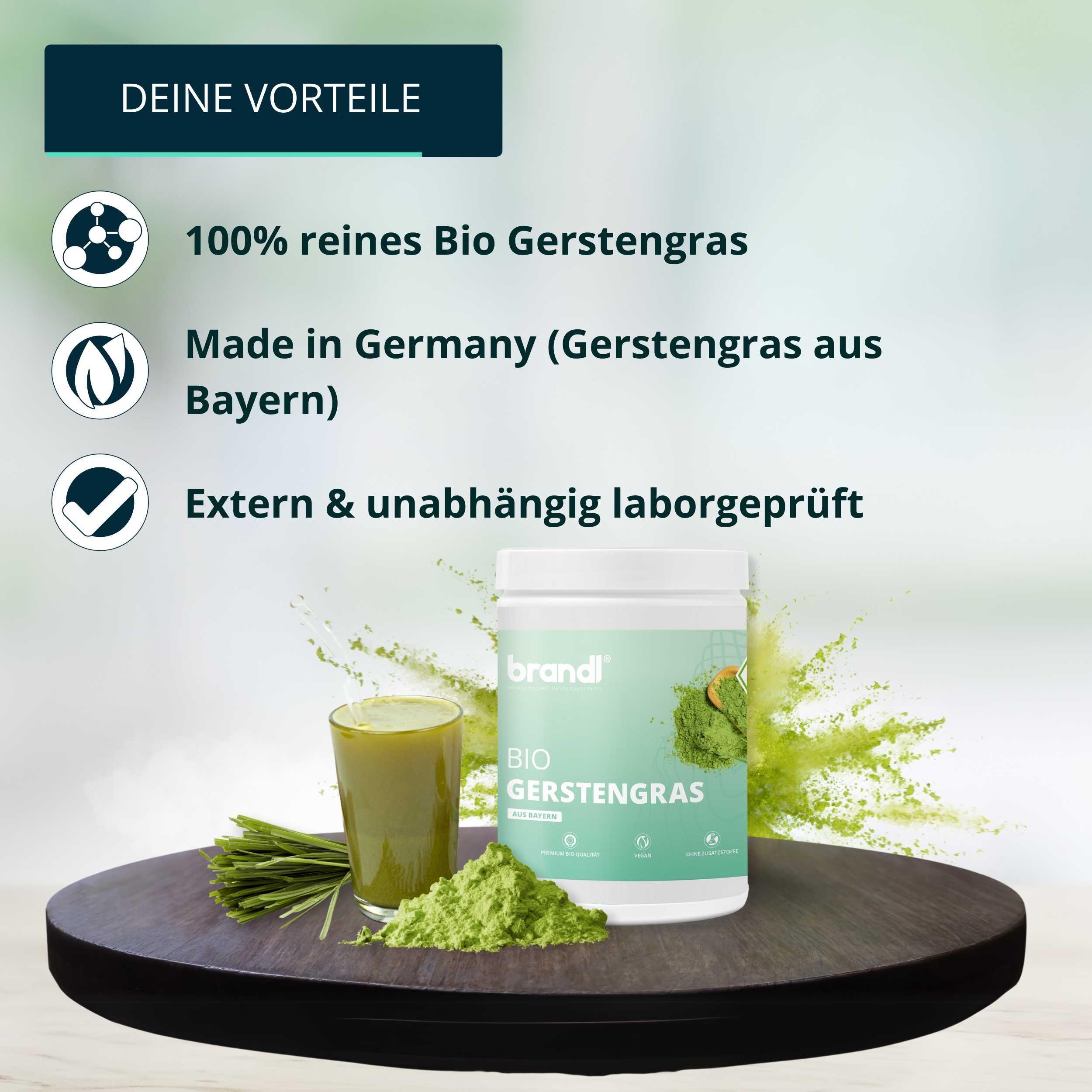 brandl® Gerstengras Bio 3/6