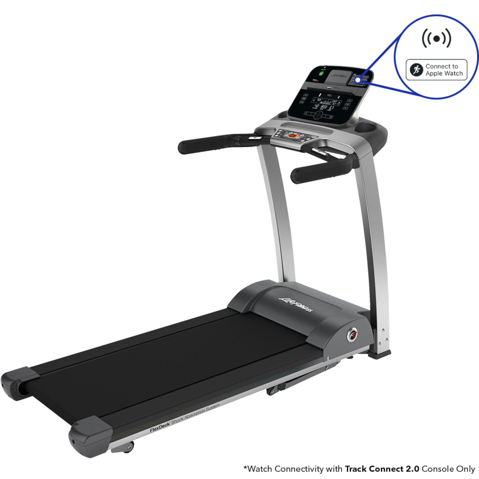 Life Fitness F3 loopband met Track Connect 2.0-console 2/3