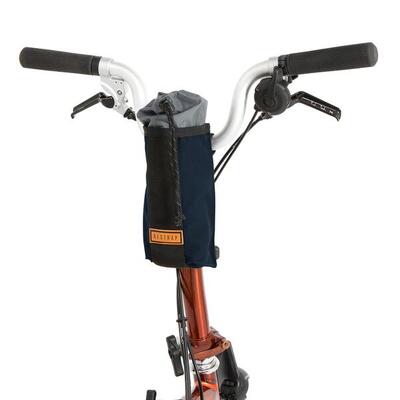 Stuurzak voor stadsfietsen city stem bag marineblauw restrap