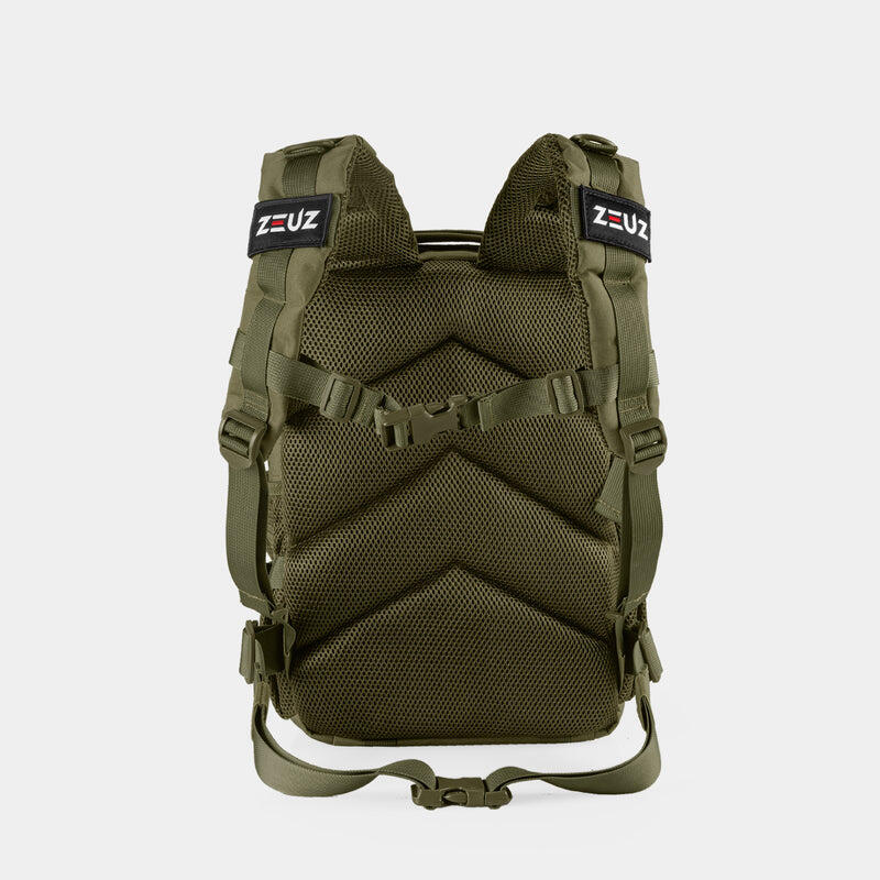 ZEUZ Tactical Rugzak Dames & Heren – Backpack – Sporttas – 25 Liter – Groen 5/7