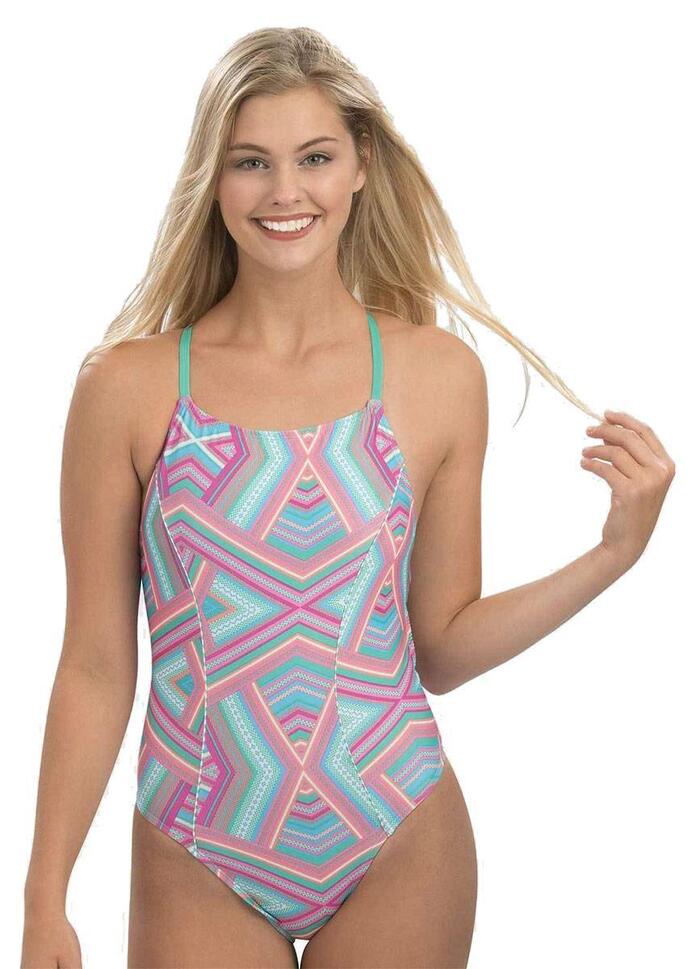 Strój Kąpielowy Dolfin Revibe Glamazon Print Diamondback – Rozmiar 26