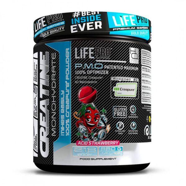 LIFEPROOF Creatina (Creapure®) - 650g Fresa LifePRO