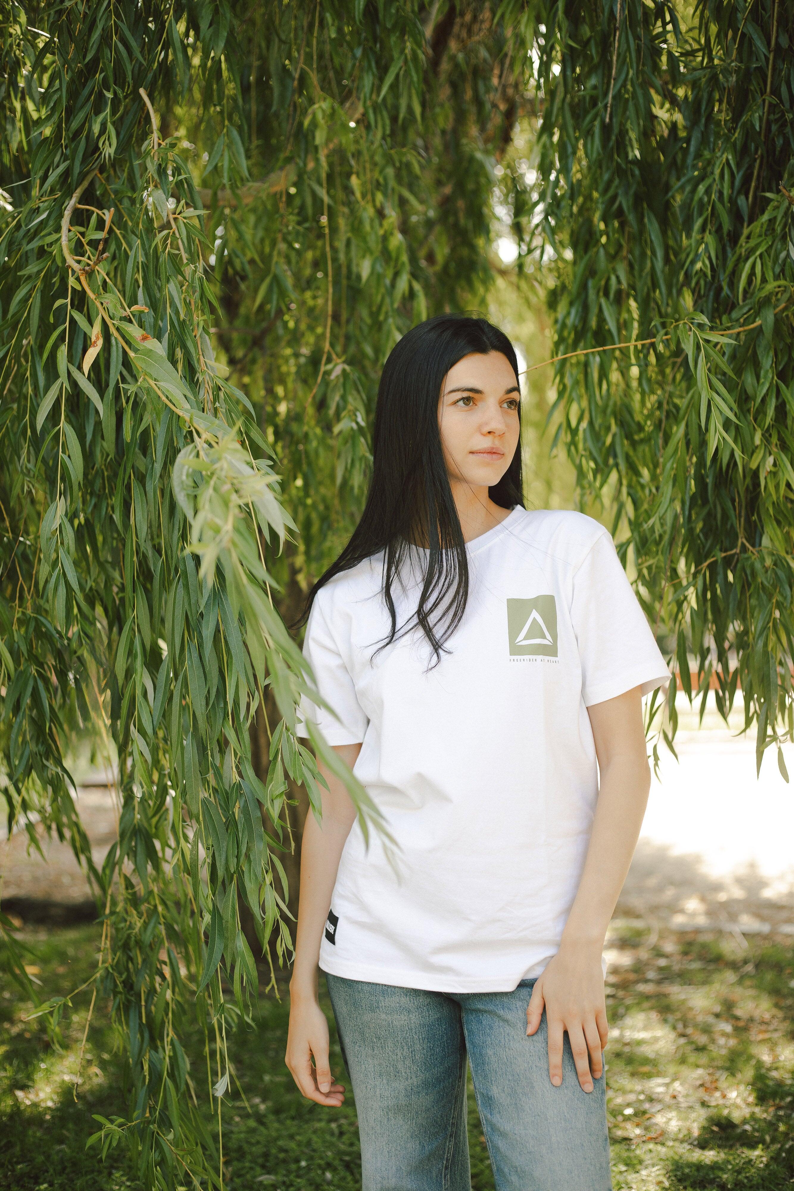 Camiseta adulto y niño de Fitness The Indian Face Unisex Iconic Blanco 3/5