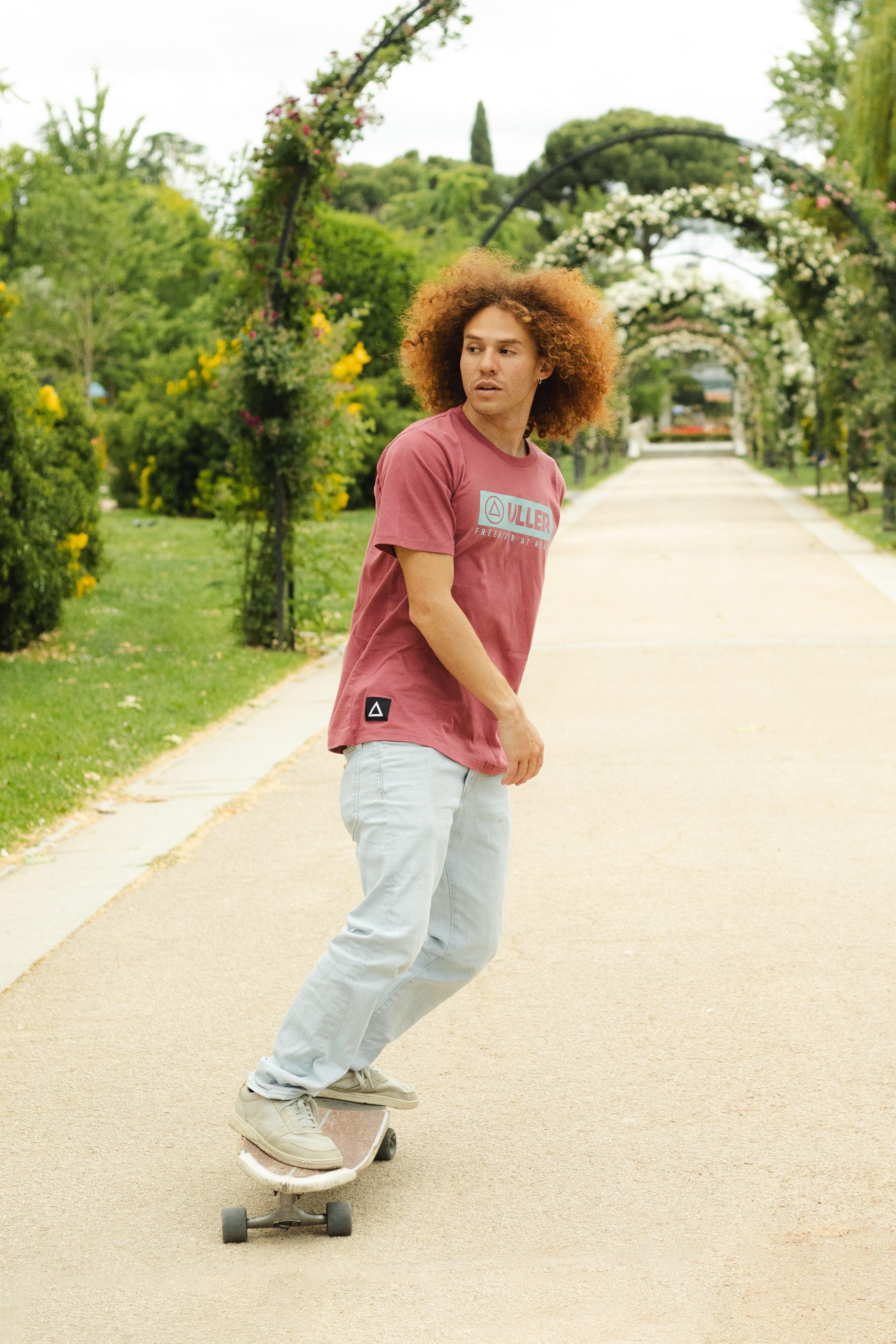 Camiseta adulto y niño de Fitness The Indian Face Unisex Classic Rojo 2/5
