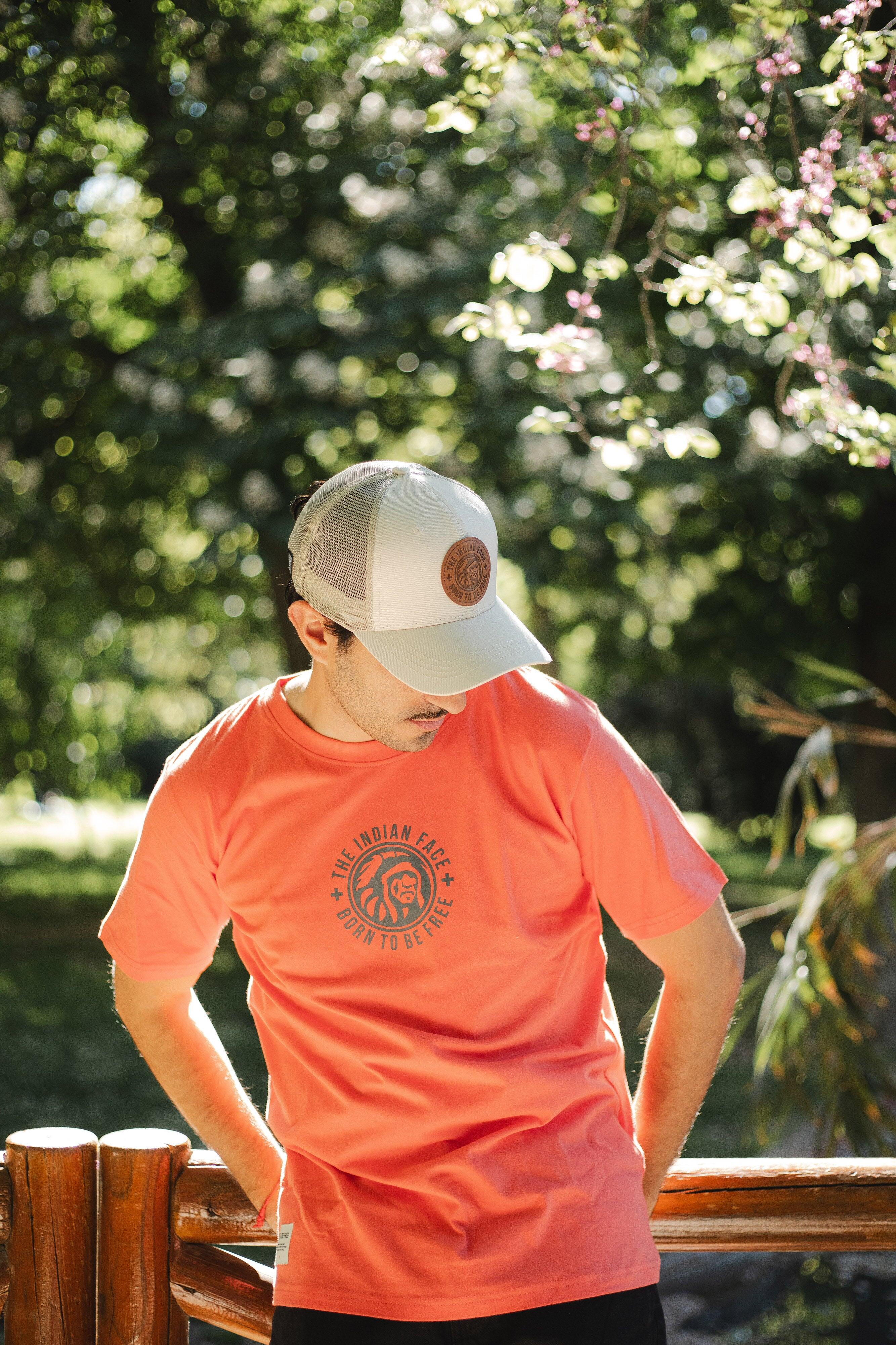 Camiseta adulto de Fitness The Indian Face Unisex Spirit Coral 2/5