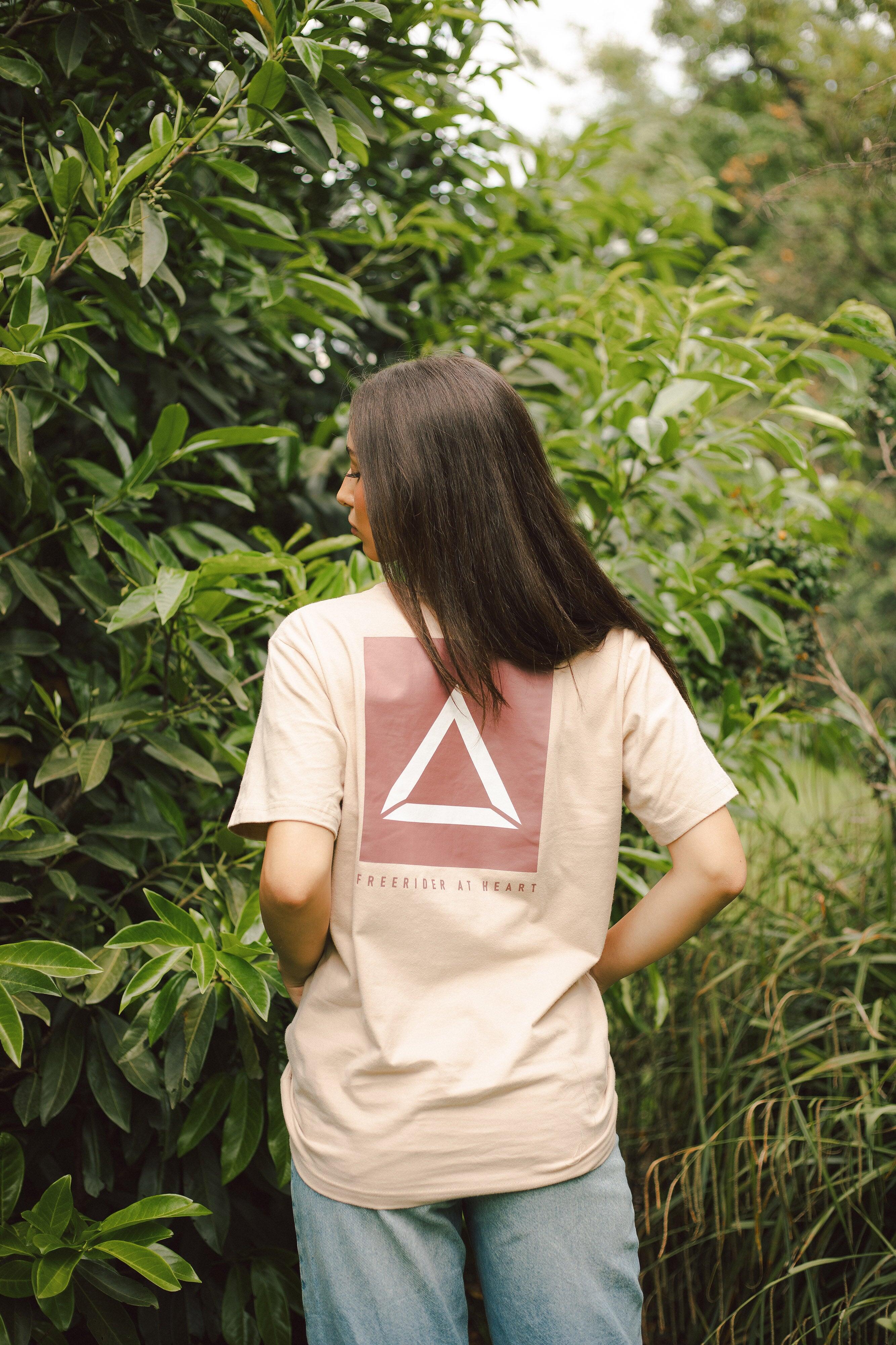 Camiseta adulto y niño de Fitness The Indian Face Unisex Iconic Beige 3/5