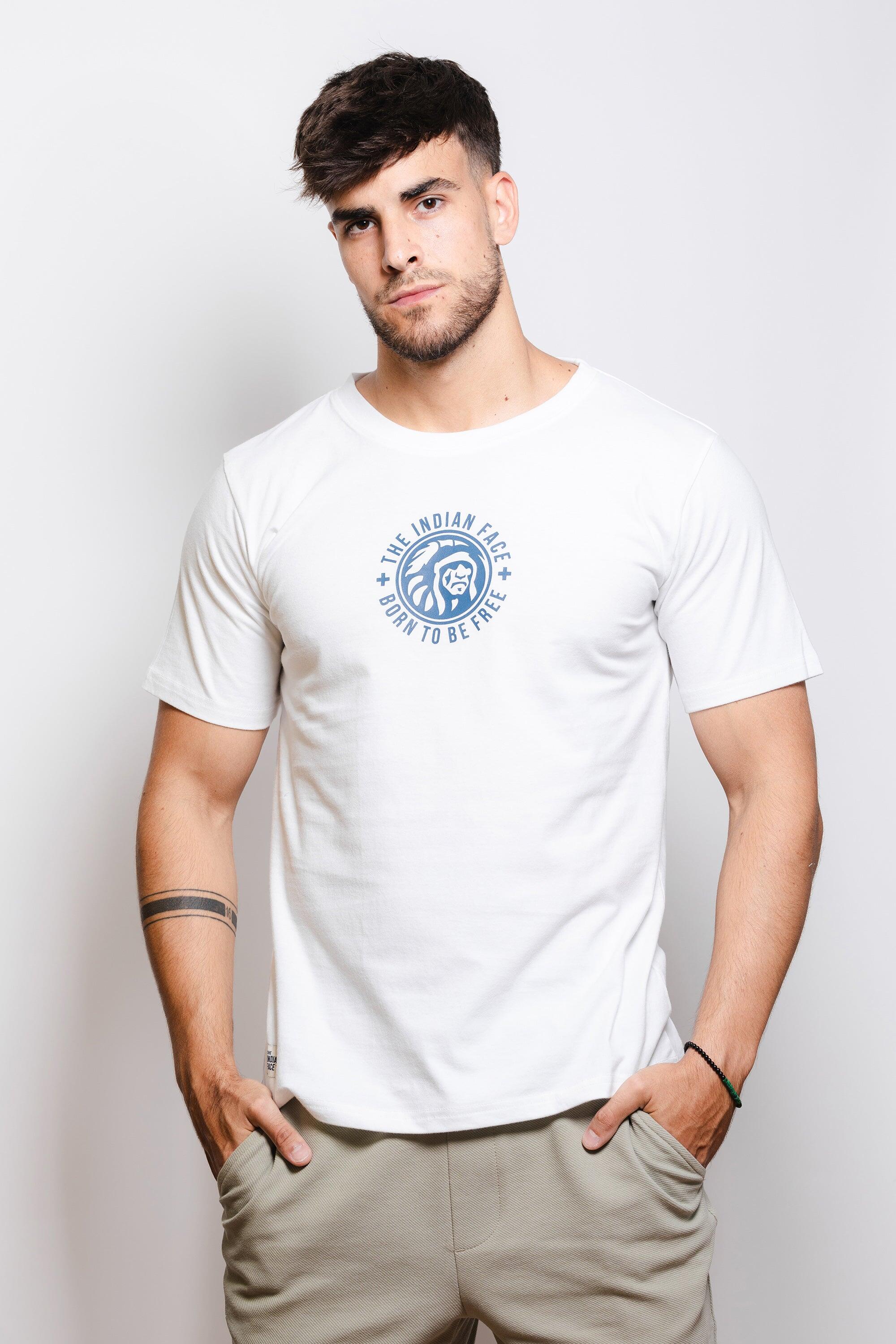 Camiseta de Fitness The Indian Face Unisex Spirit Blanco 2/5