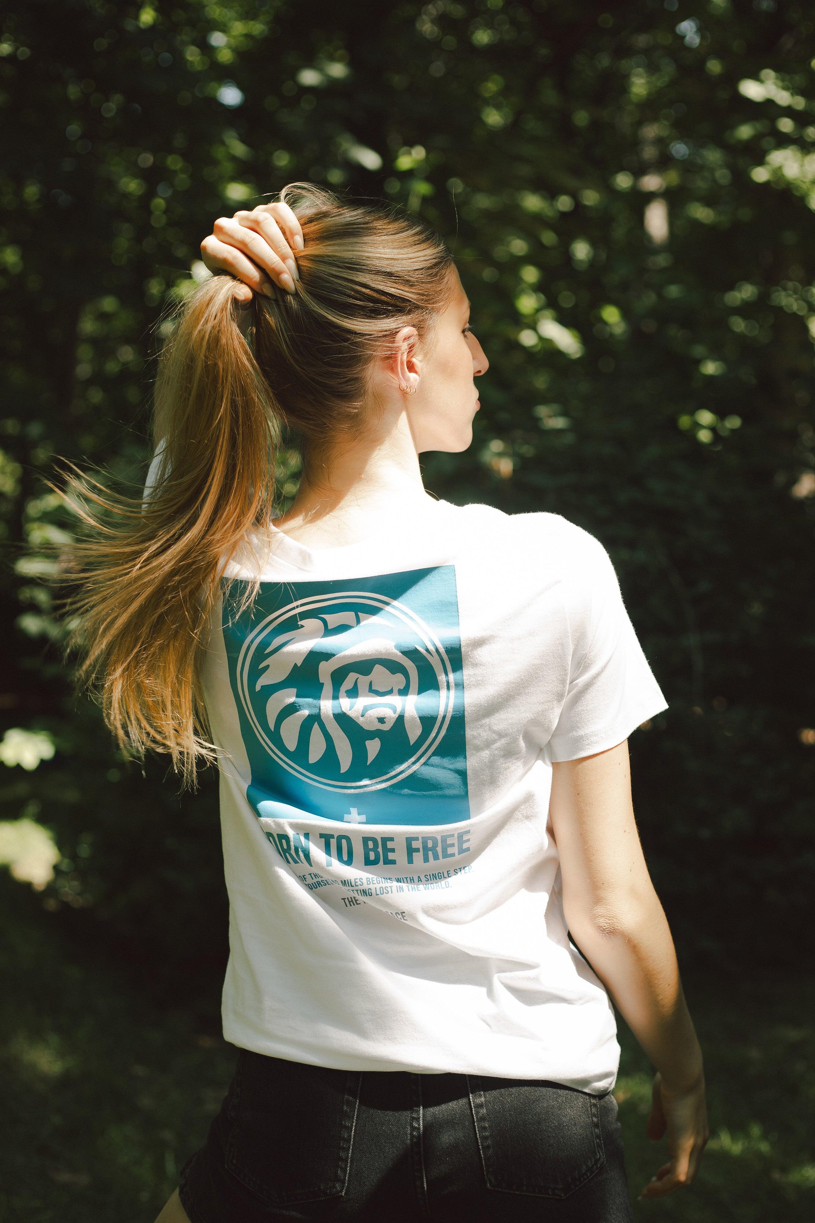 Camiseta de Fitness The Indian Face Unisex Nomad Blanco 3/5
