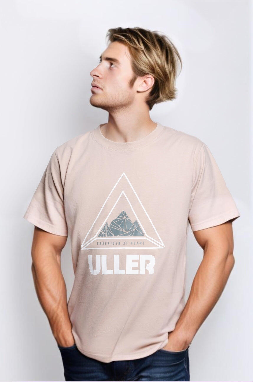 Camiseta adulto de Fitness The Indian Face Unisex Rocky Beige 2/5