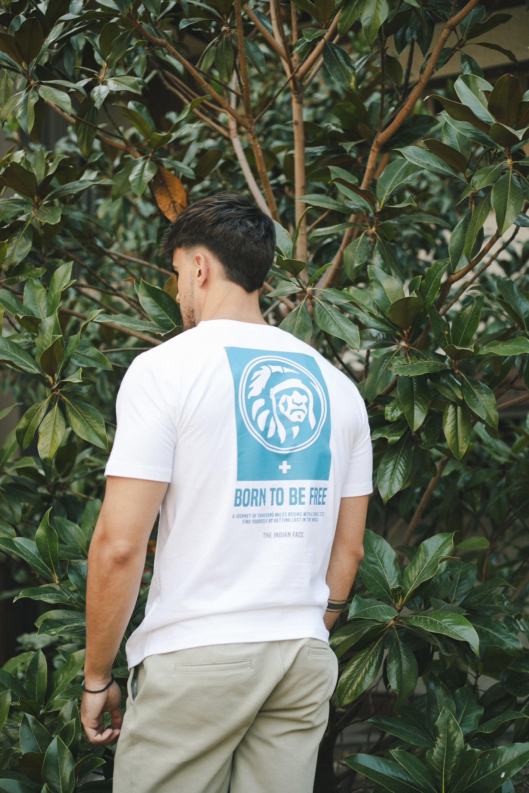 Camiseta de Fitness The Indian Face Unisex Nomad Blanco 2/5