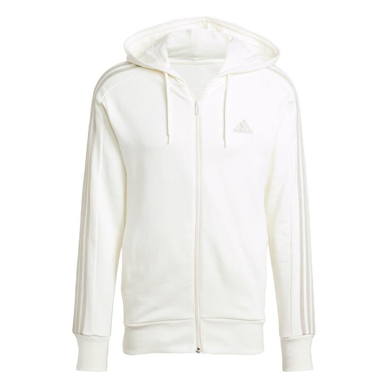 Mikina Essentials French Terry 3-Stripes Full-Zip