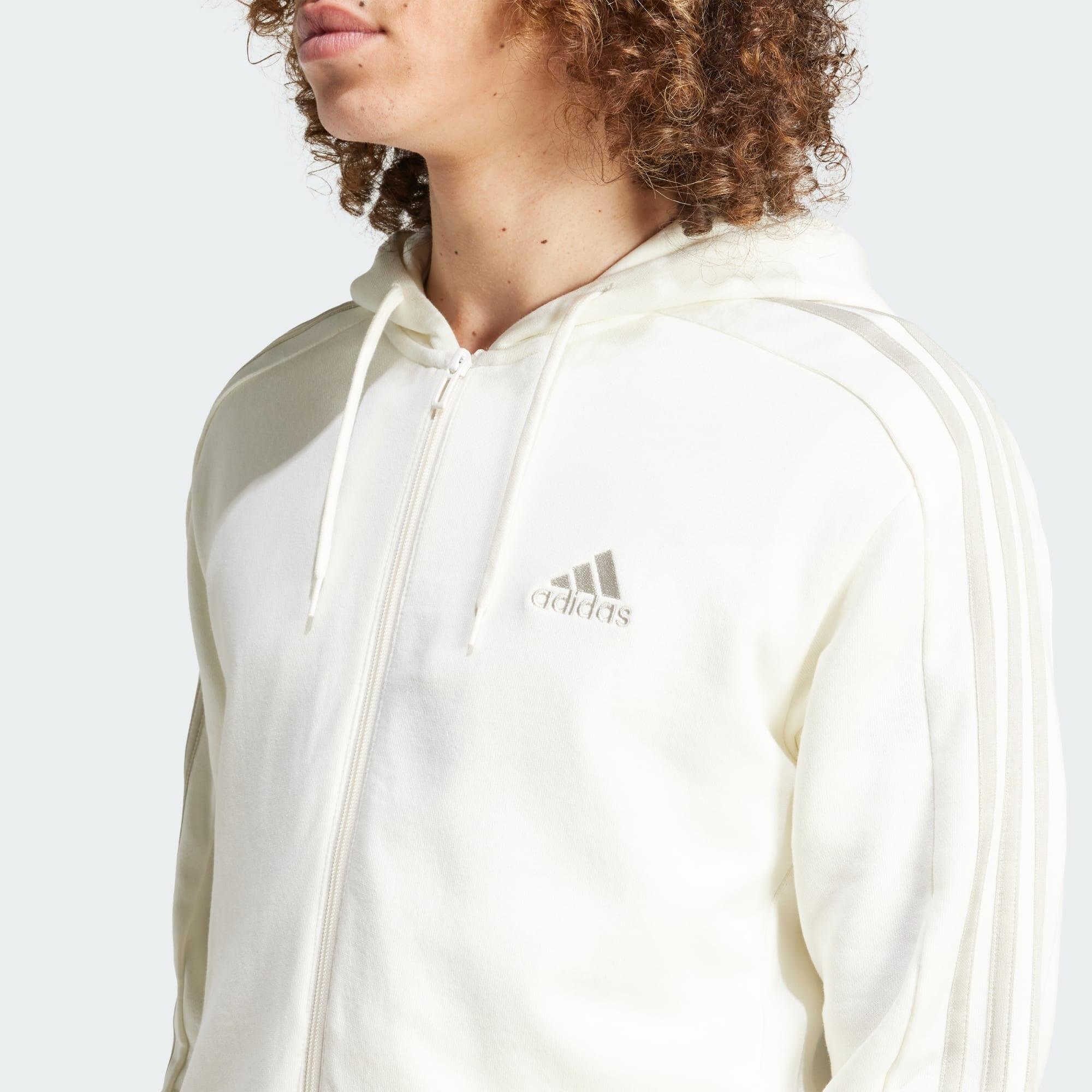 Essentials French Terry 3-Stripes Ritshoodie 5/5