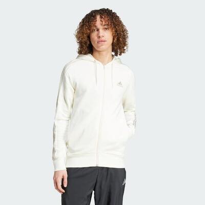 Essentials french terry 3-stripes ritshoodie