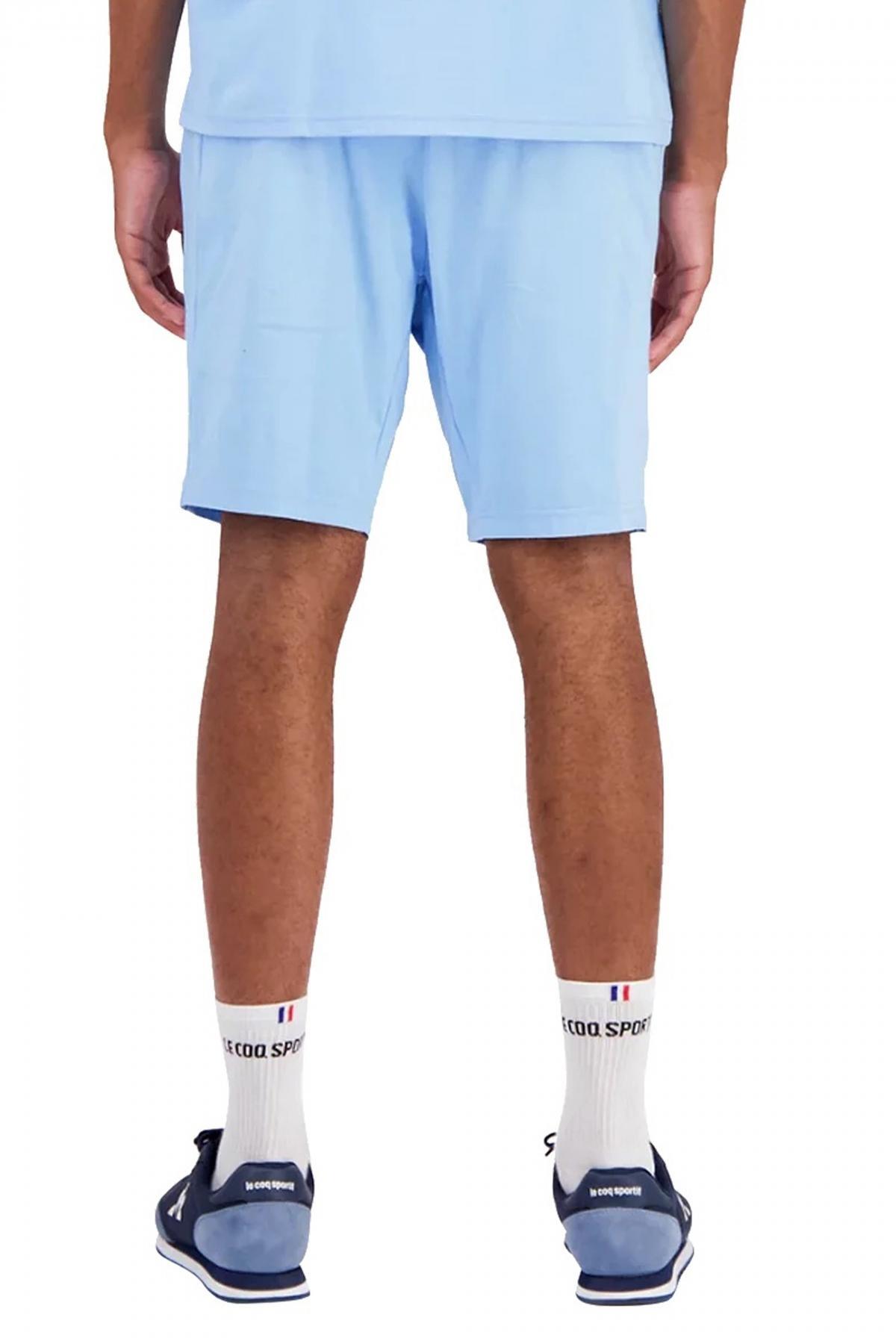 Short Bleu Homme Le Coq Sportif Bas 5/5