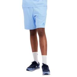 Pantalons Le Coq Sportif Modèle Bas Short N Couleur Bleu