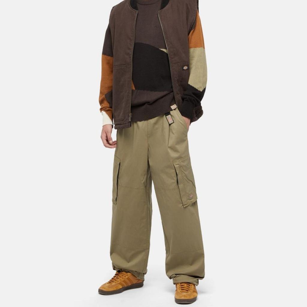 Pantalons Dickies Modèle Flight Double Knee Couleur Vert 4/5