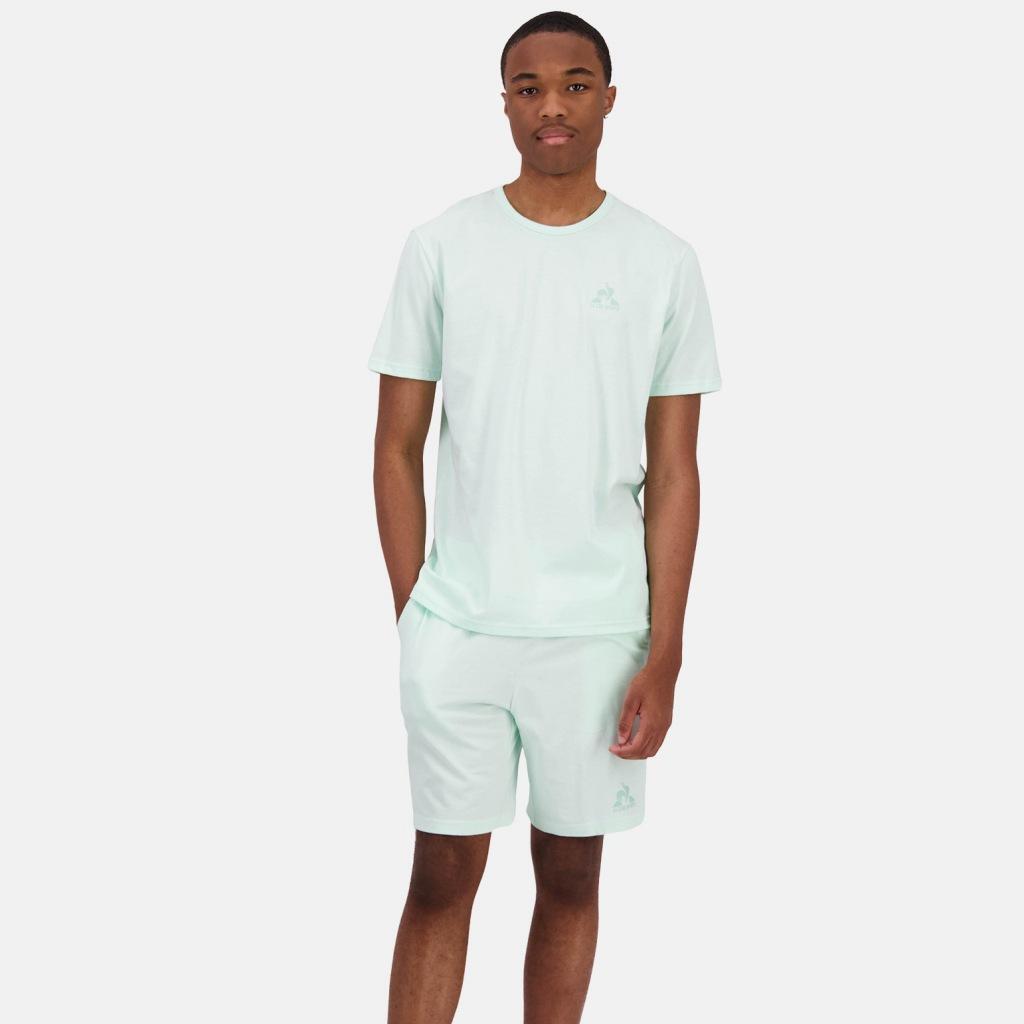 Pantalons Le Coq Sportif Modèle Bas Short Nº1 Couleur Vert 3/7