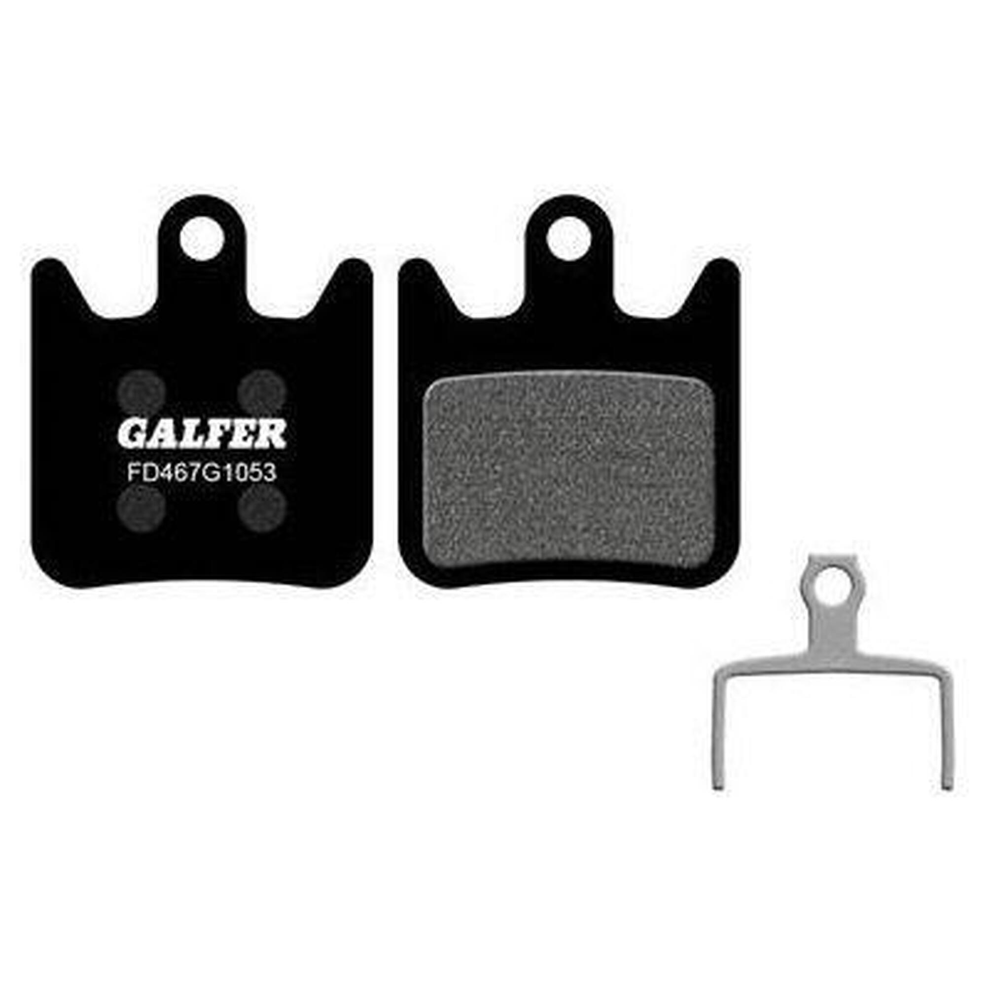 Paire de Plaquettes Galfer Semi-métalliques Hope X2 Standard