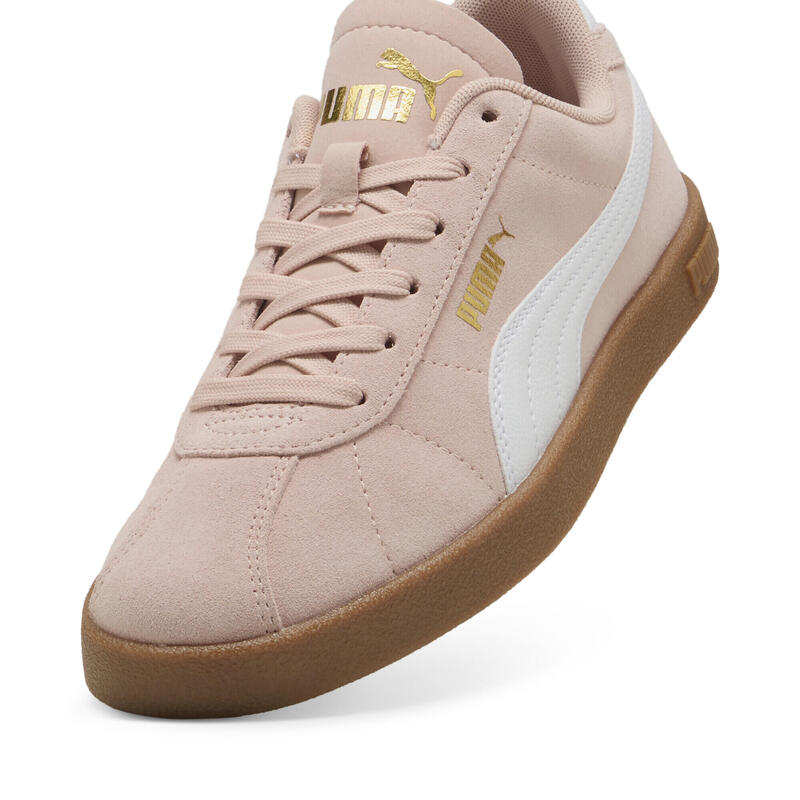 Sneakersy zamszowe unisex PUMA Club II PUMA Rose Quartz White Pink