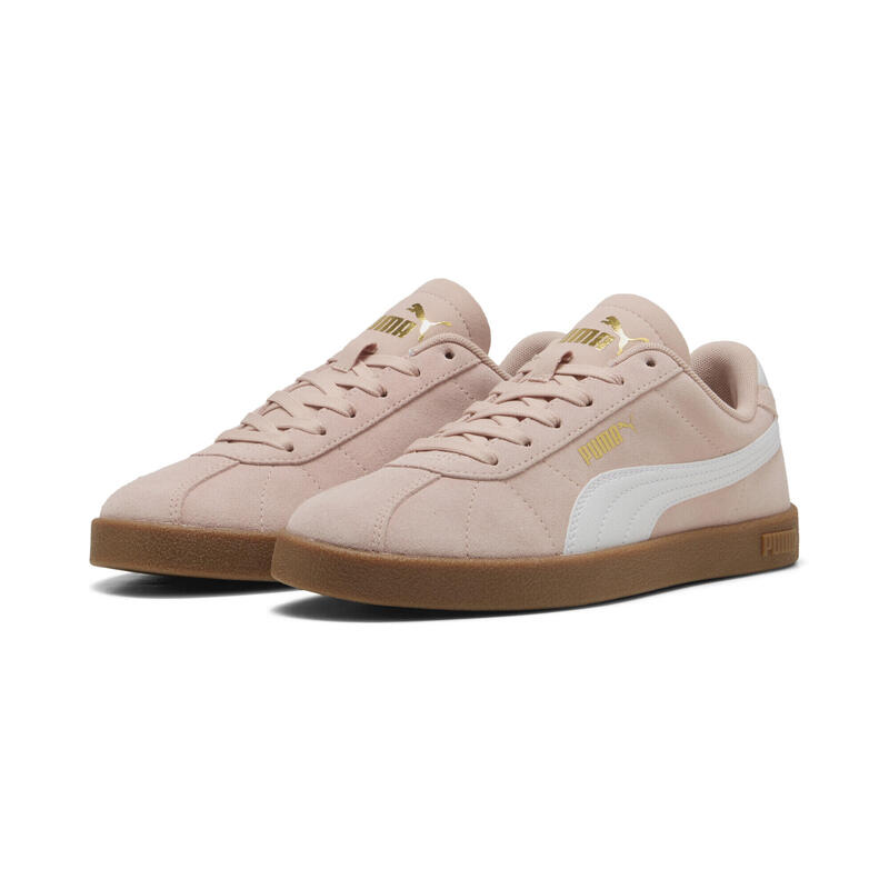 Sneakersy zamszowe unisex PUMA Club II PUMA Rose Quartz White Pink