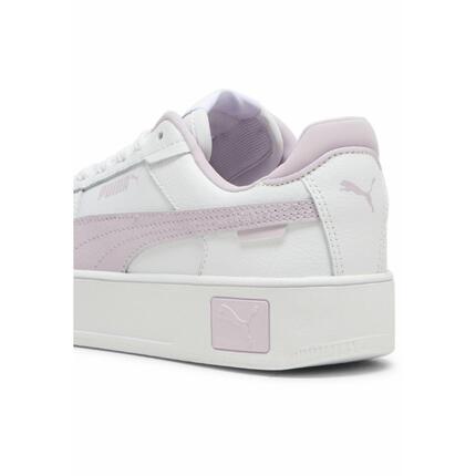 Młodzieżowe sneakersy Carina Street PUMA White Grape Mist Purple