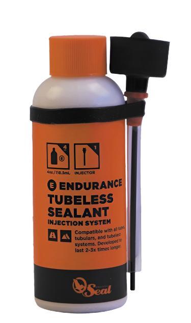Orange Seal Endurance 118ml Tubeless Tyre Sealant Refill with Injector (4 oz)