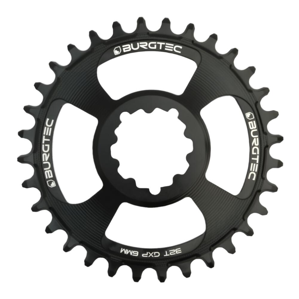 Burgtec Thick-Thin GXP 6mm Offset Direct Mount Chainring - 30T