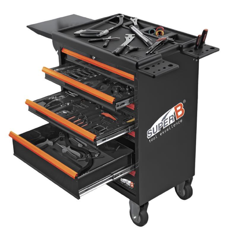 Super B Work Station With Tools And Plastic Work Tray