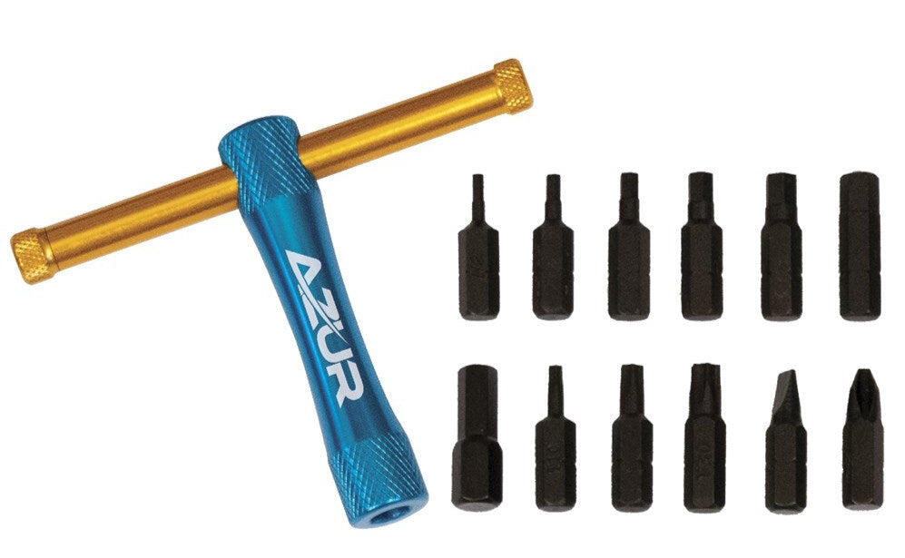 Azur T-Tool Alloy 12 Bit Wrench Set