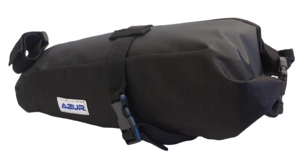 Azur Waterproof Expanding Saddle Bag (100)
