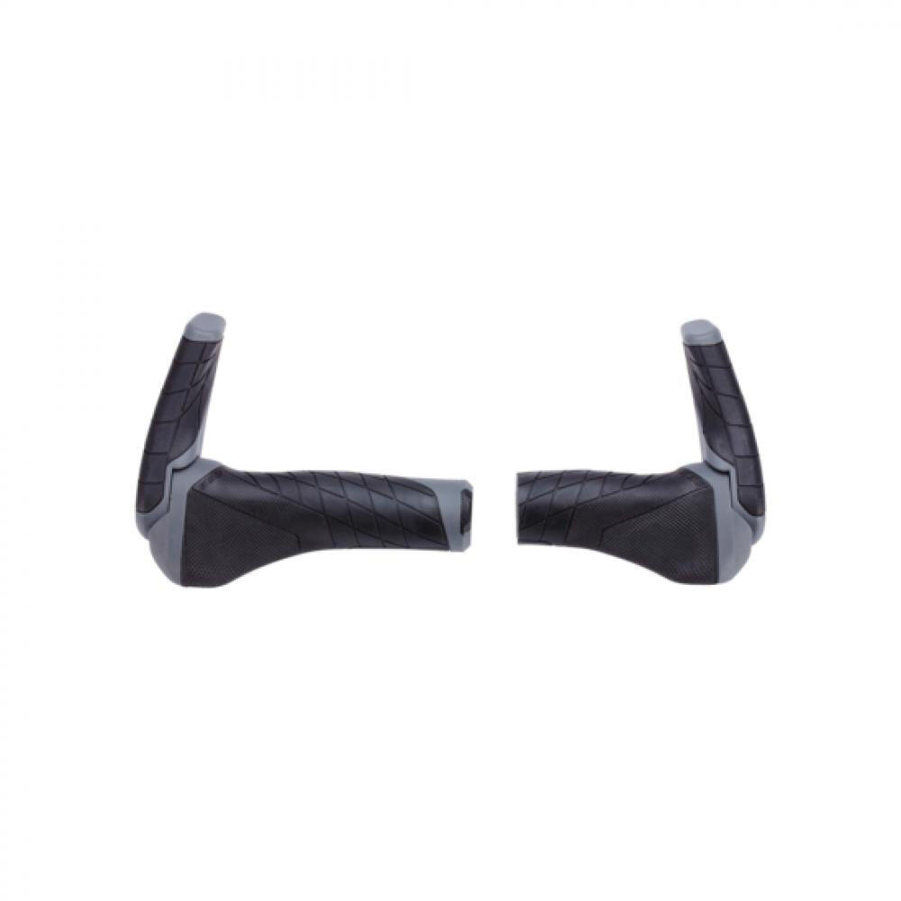 Handvatten + Bar ends 85mm BBB ErgoTechSet 133 - 92 mm Zwart Grijs 2/3