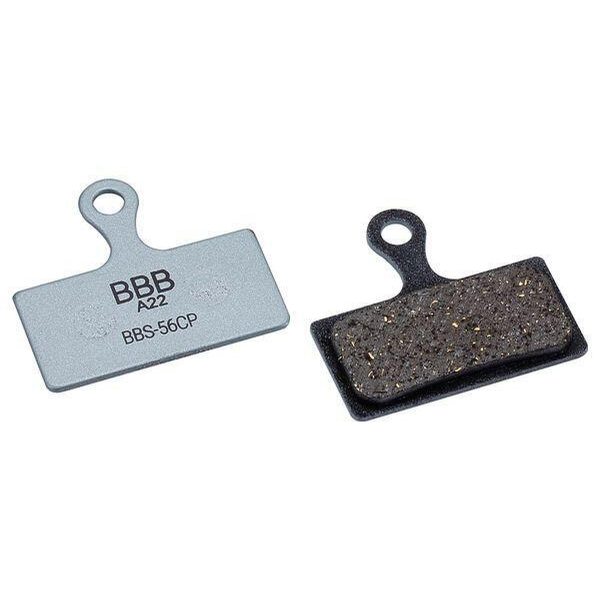 Bbb Cycling - Paire De Plaquettes Bbb Discstop Coolfin Organiques Pour Shimano Deore/slx/xt/xt - Plaquette De Frein - Jaune - No Size - Decathlon