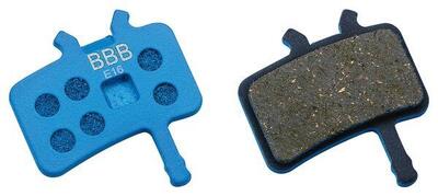 Paar bbb discstop pads voor avid: 2002-2004 / ball bearing (bb)7 / juicy 7 / jui