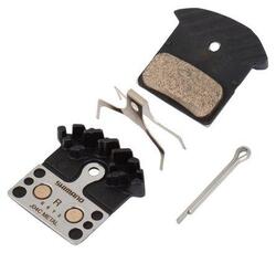 Paire de Plaquettes Métalliques Shimano J04C Ice Tech XTR / XT / SLX Support Aci
