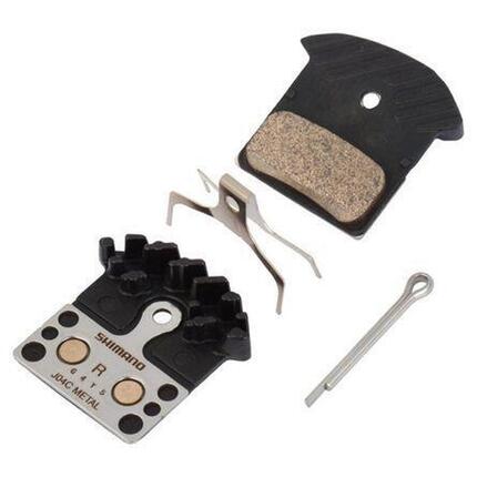 Shimano J04C metaliczne klocki hamulcowe z żeberkiem