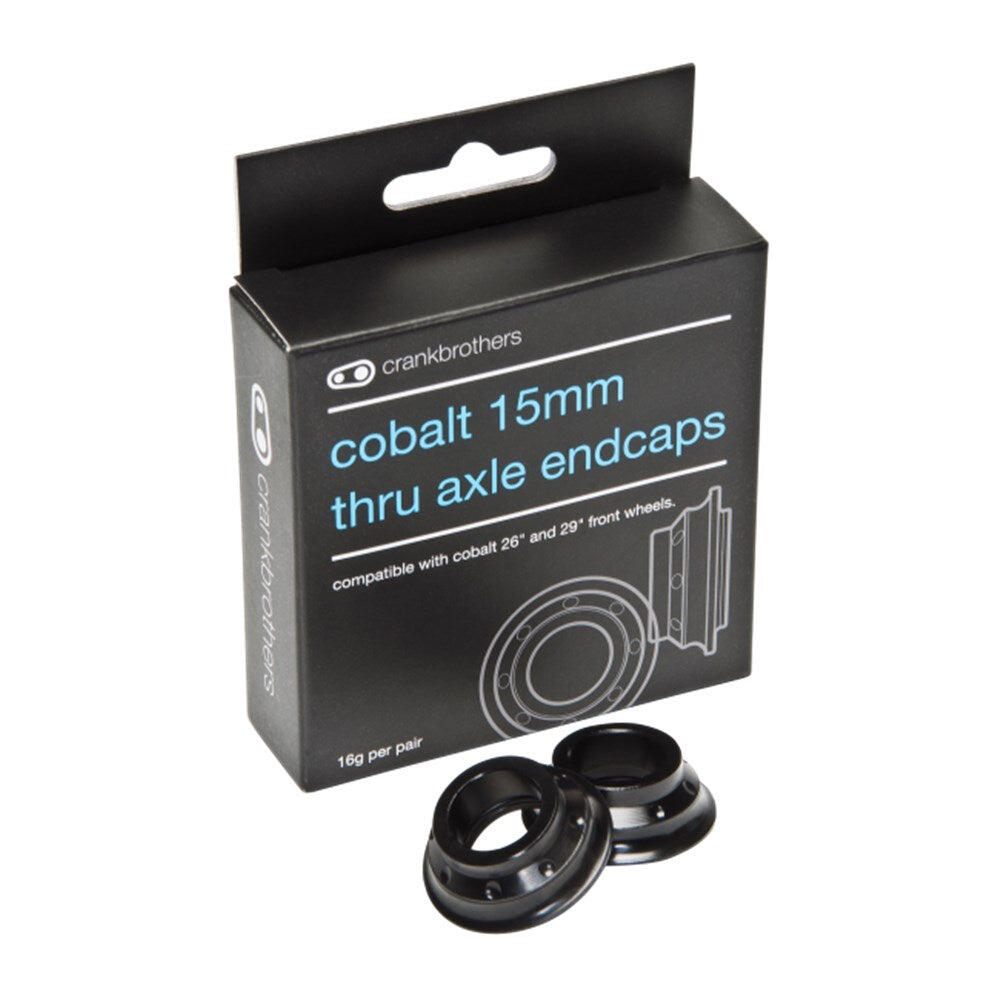 Crank Brothers PART WHEEL WHEEL KIT / FRONT 15MM ENDCAP COBALT