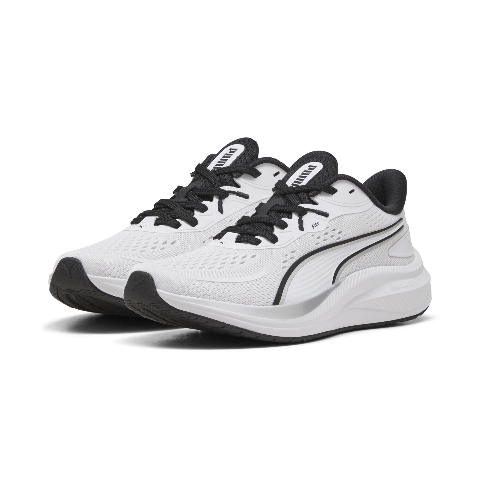 Buty do biegania unisex Skyrocket Lite 2 PUMA White Silver Black Metallic