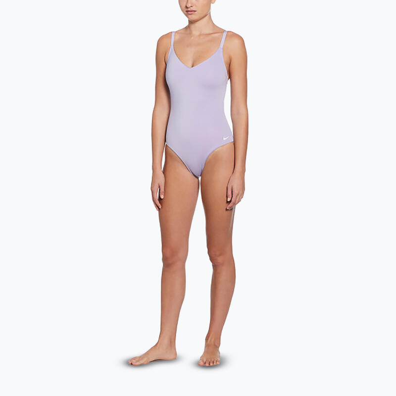 Strój pływacki jednoczęściowy damski Nike Essential V-Neck