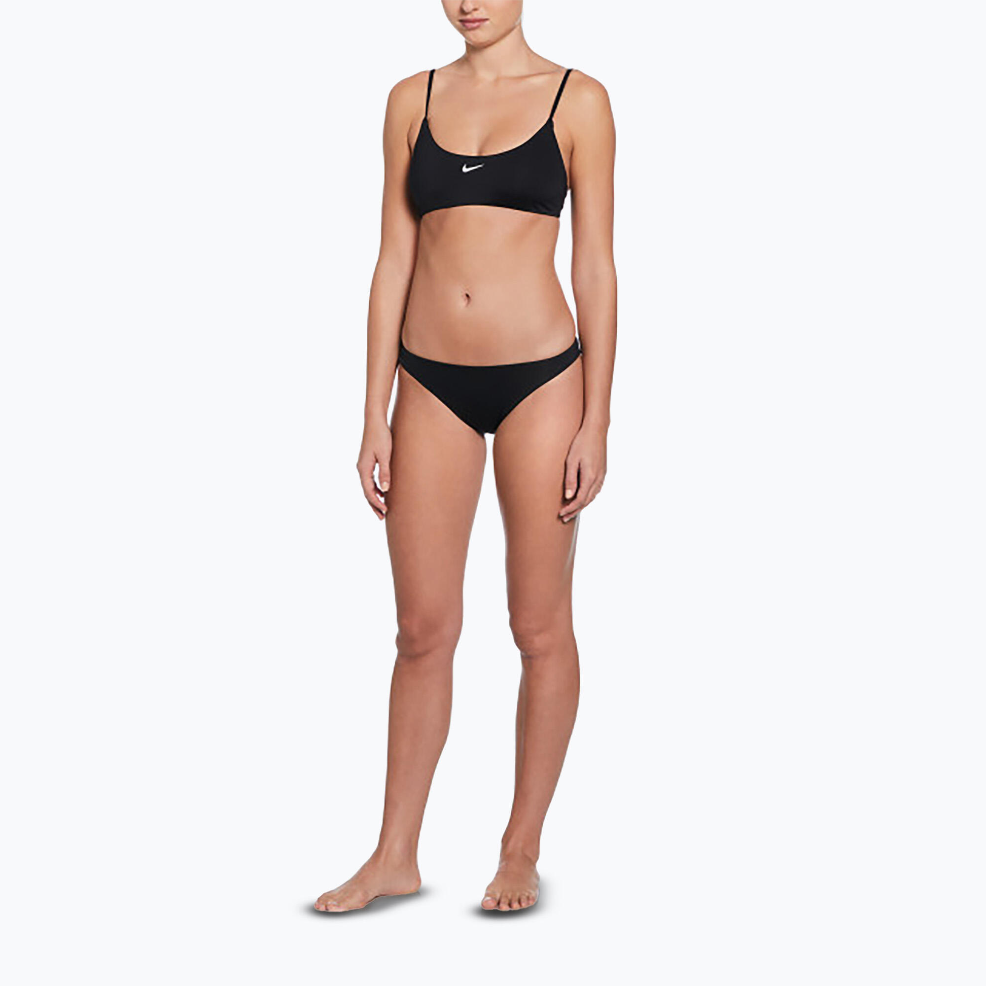 Nike Bikini Set Bralette Solid Zwart 2/5