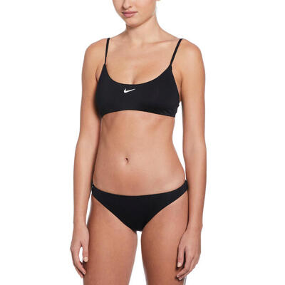 Nike bikini set bralette solid zwart