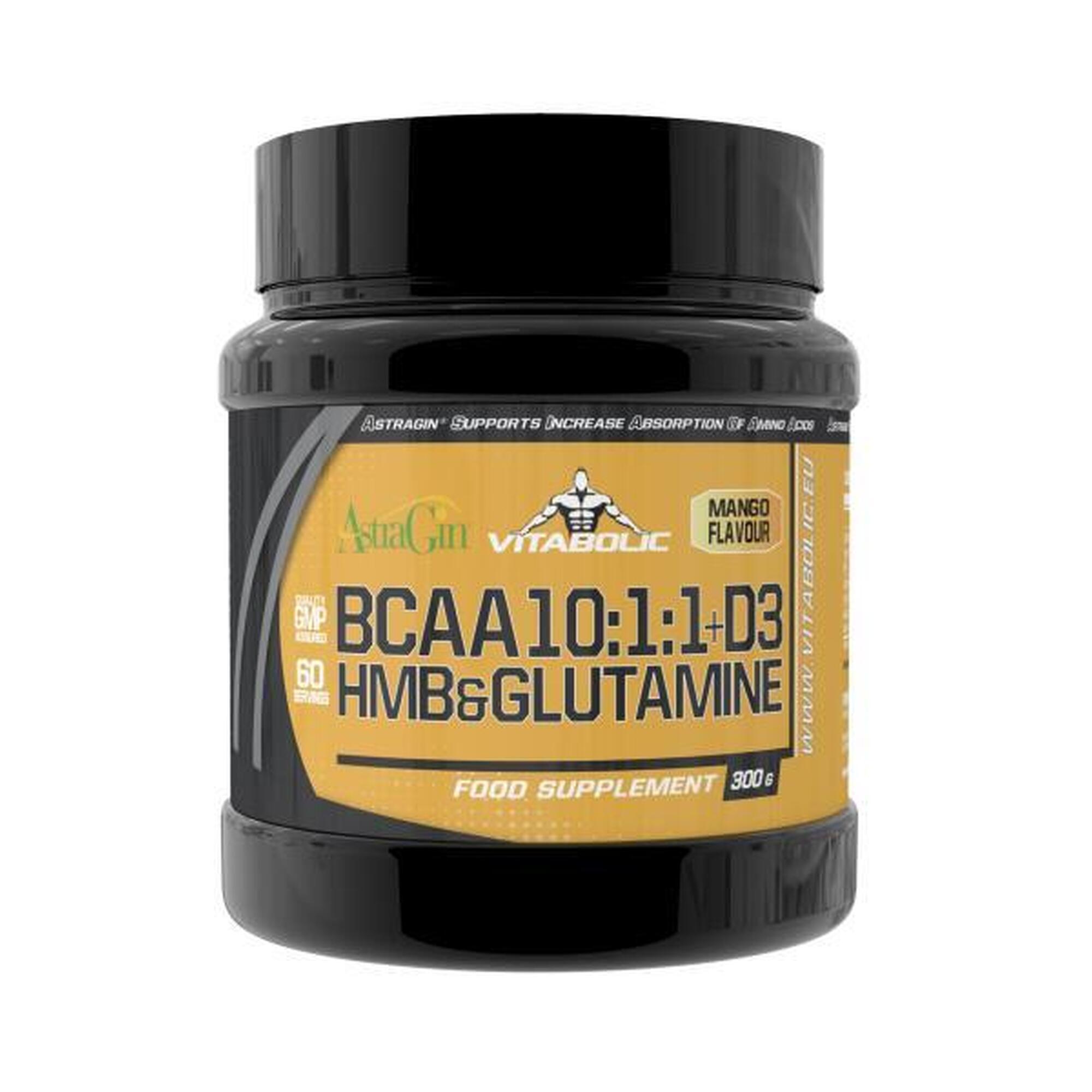 BCAA Powder 10:1:1 Glutamine HMB Cola 300g