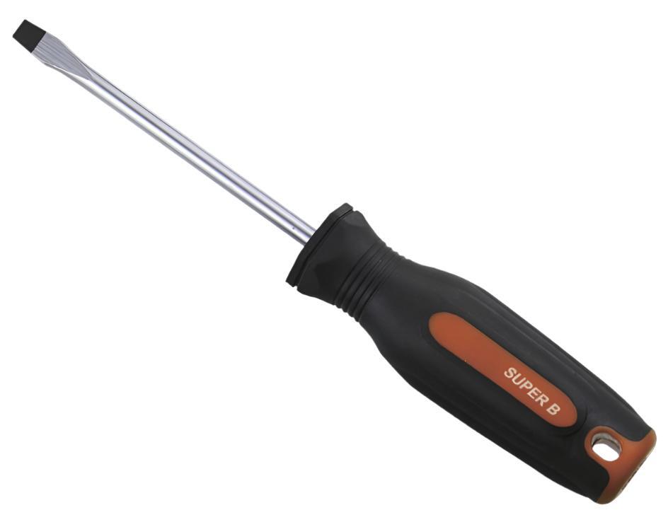 Super B Screwdriver Slotted 6 Length 100mm
