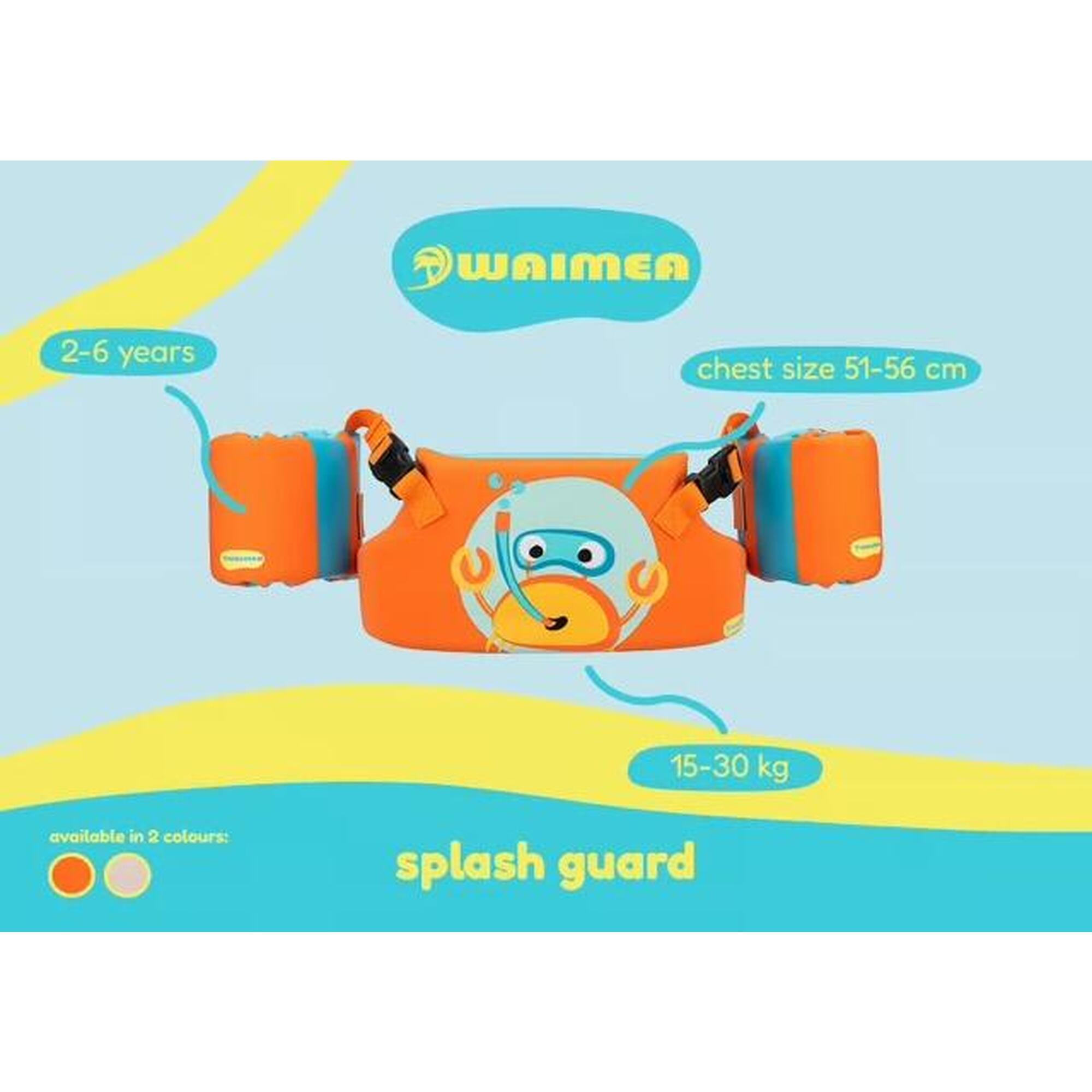 Waimea Splash Guard centură 3-în-1 înot 2–6 ani 15–30 kg