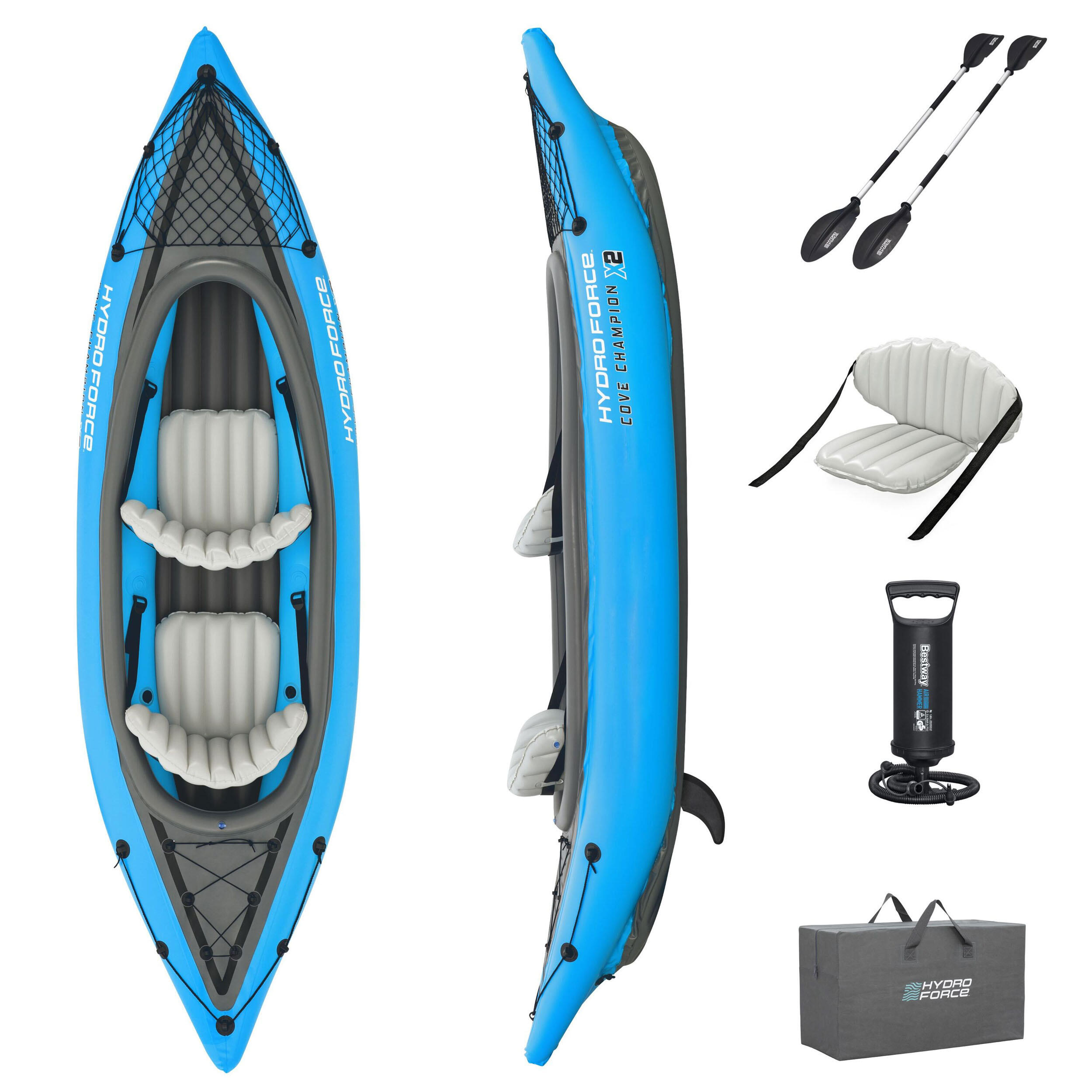 Bestway Kajak Hydro force Cove Champion X2 7/7