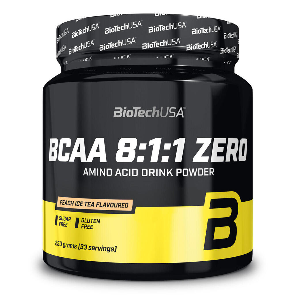 BCAA 8:1:1 Zero - 250g Peach Tea Biotech USA