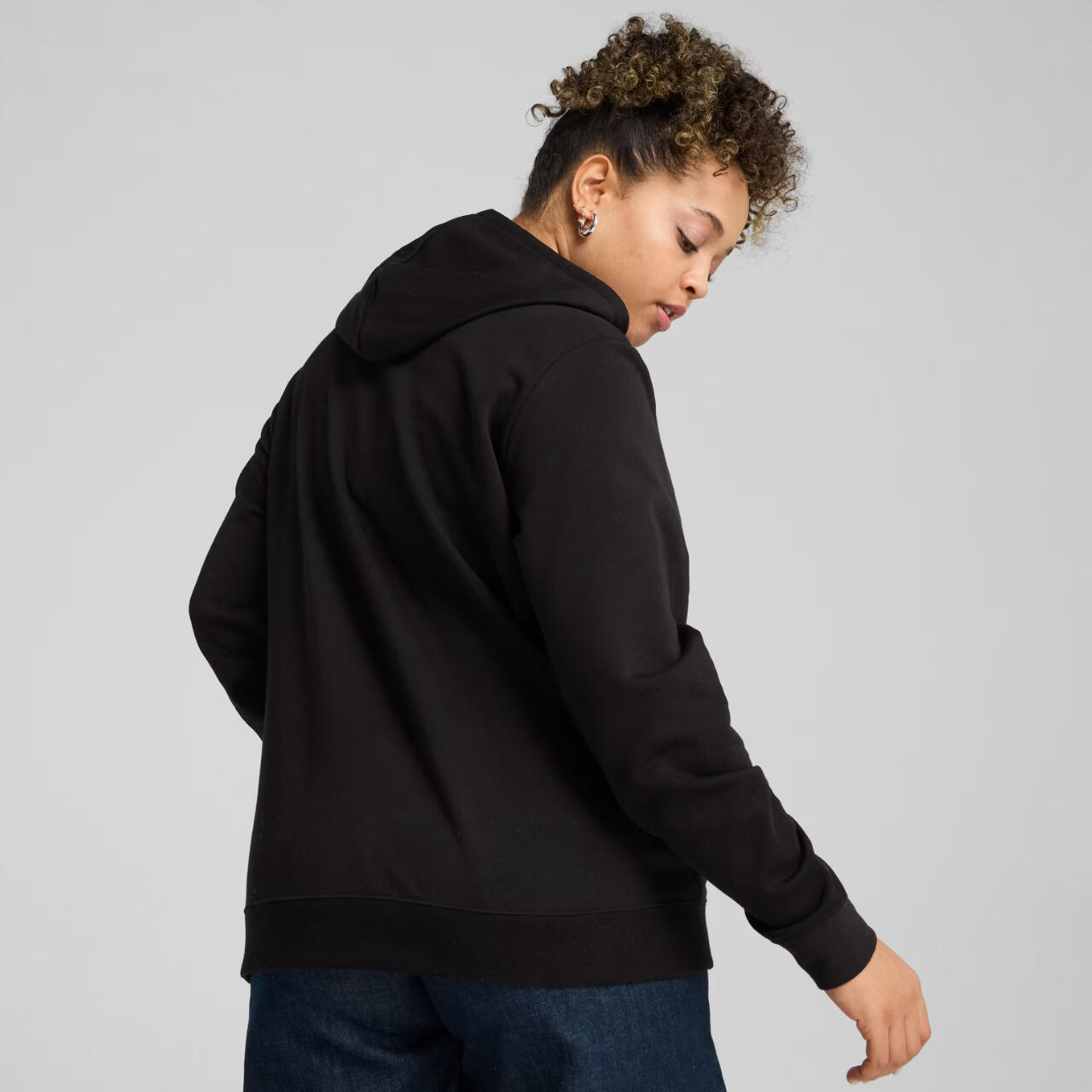 Sudadera con capucha y logotipo PUMA ESS n.° 1 para mujer 5/7