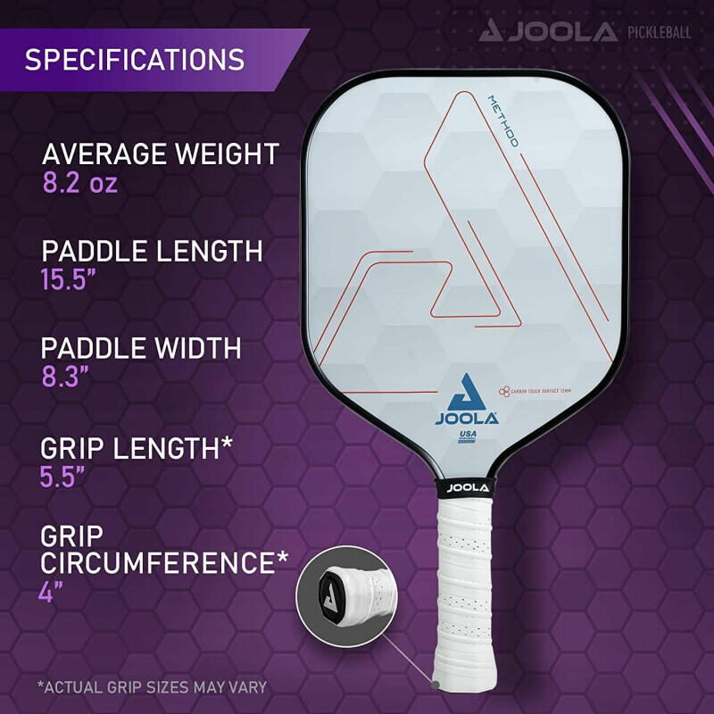 Joola Method CTS 12mm Pickleball Paddle 2/6