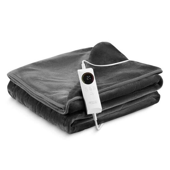 Elektrische Wärmedecke 180x160 cm Heizdecke Abschaltautomatik 4FIZJO