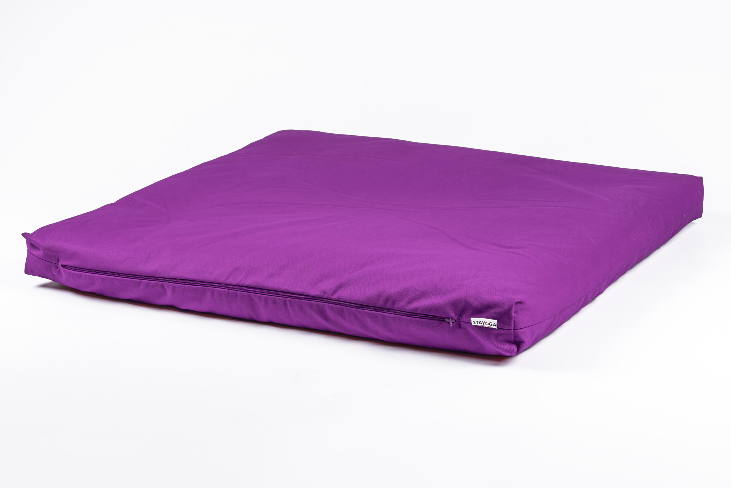 STAYOGA Zabutón de meditación púrpura, ideal para yoga, meditación y mindfulness